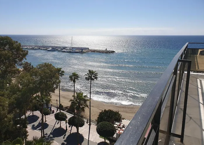 Skol 617 Beachfront Two-bedrooms Duplex With Sea Views マルベーリャ
