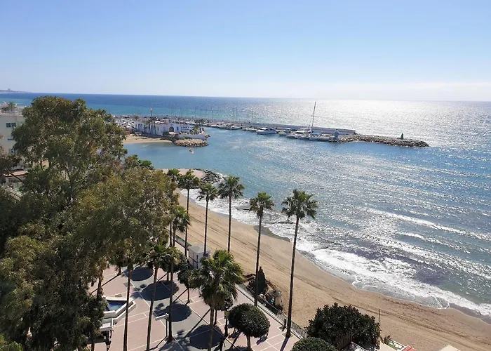 アパート Skol 617 Beachfront Two-bedrooms Duplex With Sea Views マルベーリャ