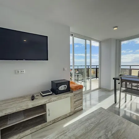 Lägenhet Skol 617 Beachfront Two-bedrooms Duplex With Sea Views Marbella