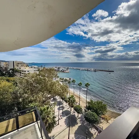 Apartamento Skol 617 Beachfront Two-bedrooms Duplex With Sea Views Marbella