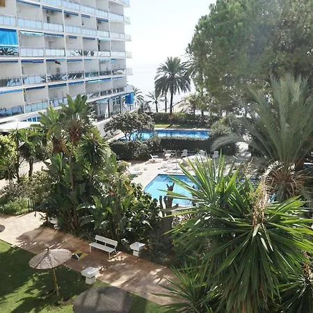 Lägenhet Skol 617 Beachfront Two-bedrooms Duplex With Sea Views Marbella