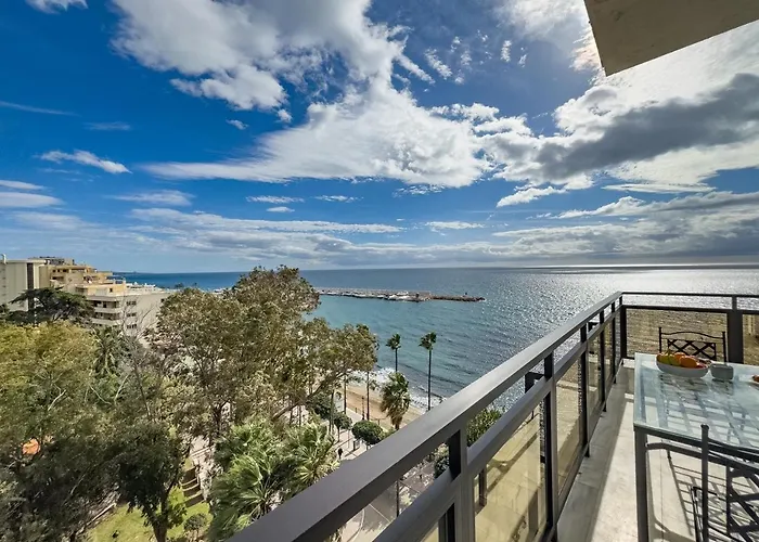 Skol 617 Beachfront Two-bedrooms Duplex With Sea Views Apartament Marbella
