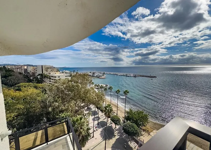 Apartament Skol 617 Beachfront Two-bedrooms Duplex With Sea Views Marbella