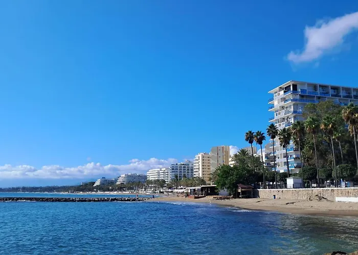 Skol 617 Beachfront Two-bedrooms Duplex With Sea Views * 마르베야