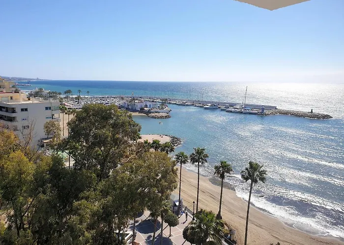 Skol 617 Beachfront Two-bedrooms Duplex With Sea Views 아파트 마르베야