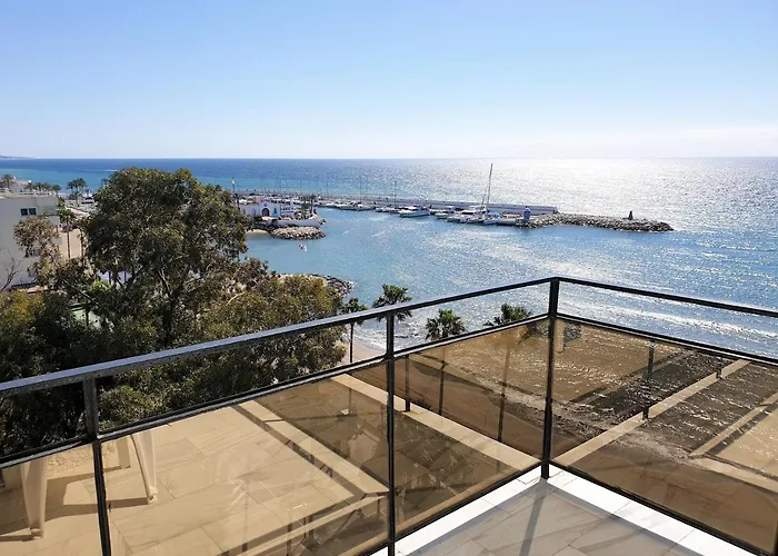 Skol 617 Beachfront Two-bedrooms Duplex With Sea Views * 마르베야
